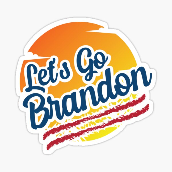 Allons Brandon ! Sticker