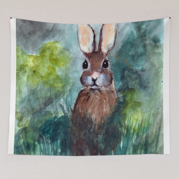 Item preview, Bunny in the Garden designed and sold by katy hawk.