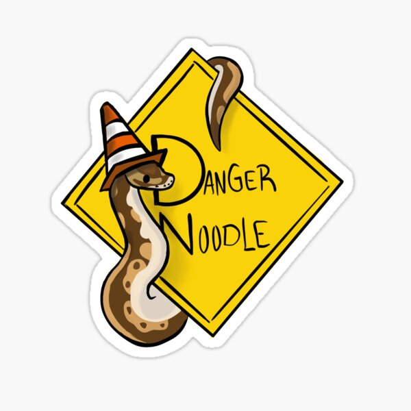 Item preview, Danger Noodle designed and sold by scalyscribbles.