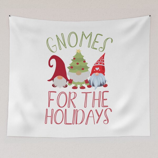 Item preview, Gnomes For The Holidays - Merry Christmas designed and sold by ittybittyowl.