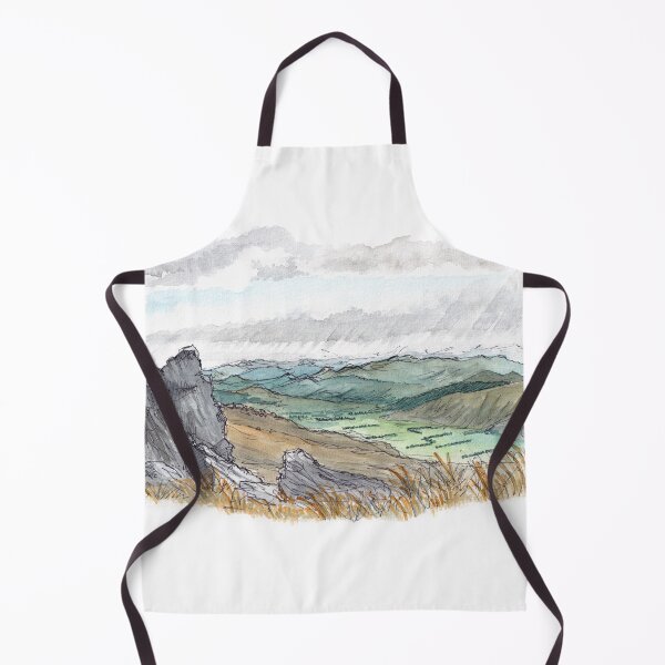 Item preview, Eyre Mountains Watercolour designed and sold by Tom Napper Design.