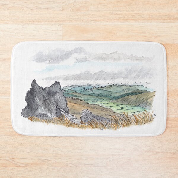 Item preview, Eyre Mountains Watercolour designed and sold by Tom Napper Design.