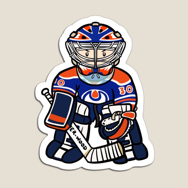 Goalie Cellies: Ullmark and Swayman Magnet for Sale by cytosine