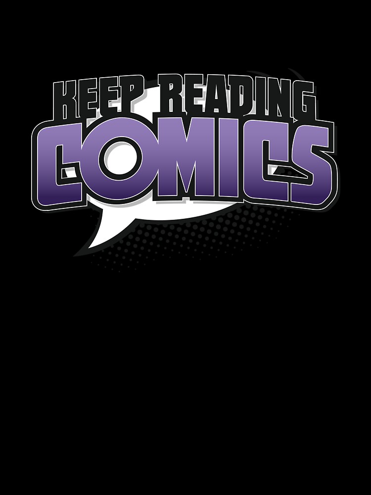 Thumbnail 7 of 7, Oversized T-Shirt, Keep Reading Comics designed and sold by thunderquack.