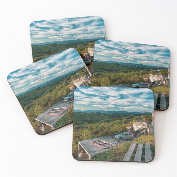 Item preview, Colorful sunset in the vineyards at the border between Italy and Slovenia designed and sold by zakaz86.