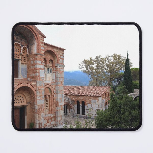 Item preview, Hosios Loukas (Ὅσιος Λουκᾶς) courtyard designed and sold by zumi.
