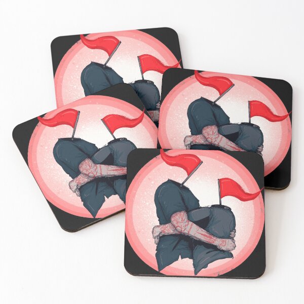 Item preview, Red Flag Couple designed and sold by LVBART.