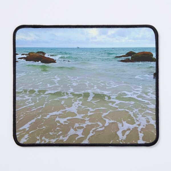 Item preview, Calm Beach | Waves | Light Blue Green Water | Embrulho Beach | Bombinhas | Brazil designed and sold by iwaya-bazaar.