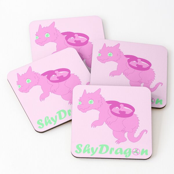 Item preview, ShyDragonFPV Logo - Pink Background Special designed and sold by DragonsEyeMedia.