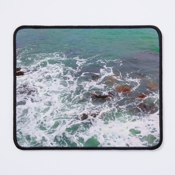 Item preview, Rocks and Waves | Light Blue Green Water | Embrulho Beach | Bombinhas | Brazil designed and sold by iwaya-bazaar.