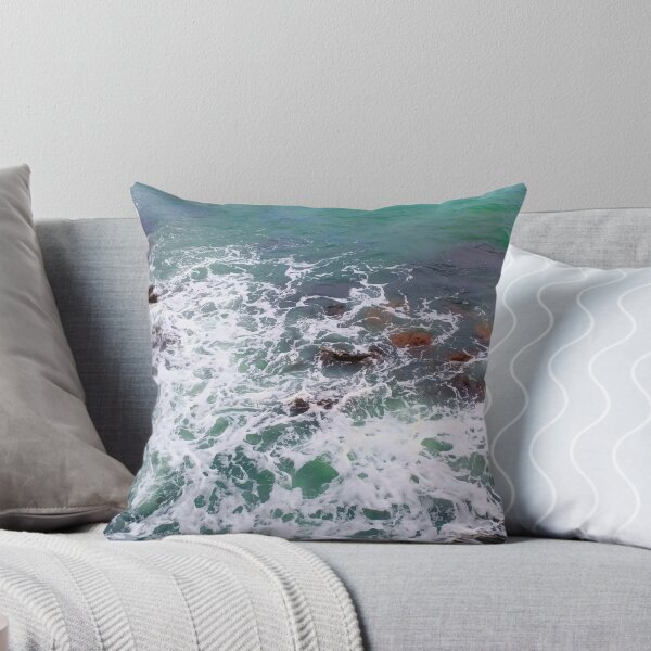 Item preview, Rocks and Waves | Light Blue Green Water | Embrulho Beach | Bombinhas | Brazil designed and sold by iwaya-bazaar.