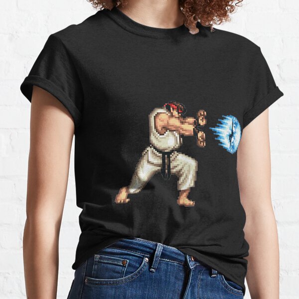 Street Fighter II Classique Original Vintage Rétro Ryu Hadouken T-shirt classique