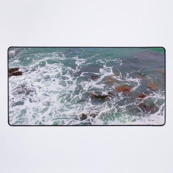 Item preview, Rocks and Waves | Light Blue Green Water | Embrulho Beach | Bombinhas | Brazil designed and sold by iwaya-bazaar.