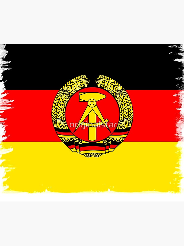 Mug isotherme « RDA drapeau symbole de la République démocratique