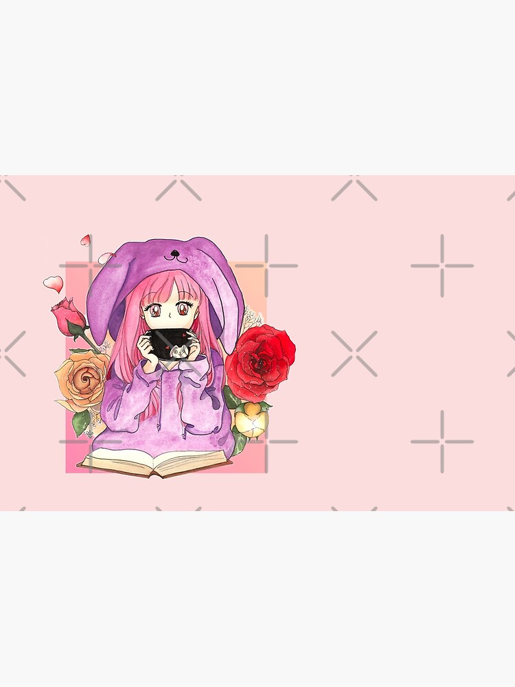 Anime girl with pink hair - Discord Pfp