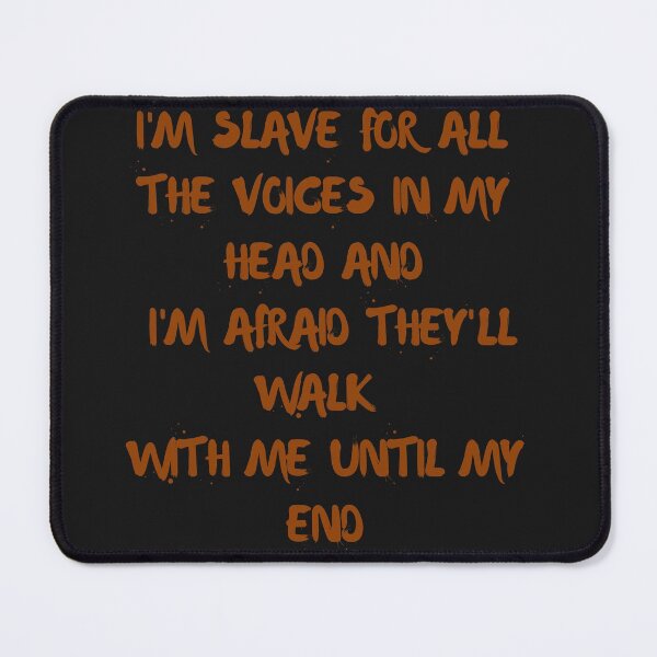 Item preview, I'm Slave for all the voices in my head... designed and sold by MetalRockProg.