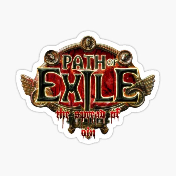 Weg des Exils Sticker