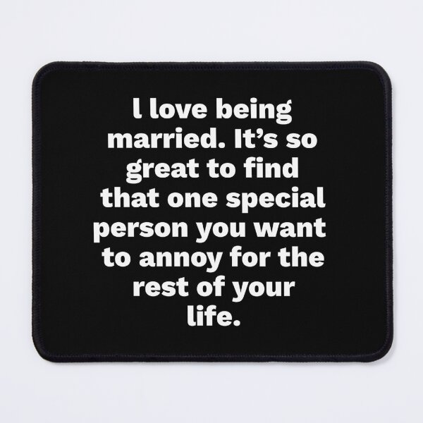 Item preview, I love being married funny designed and sold by FunnyThings01.