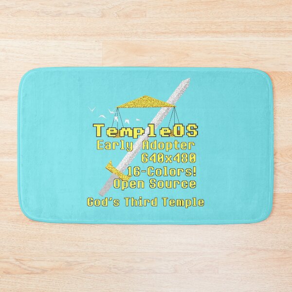 Item preview, TempleOS Early Adopter - Terry A Davis, Programmer, Meme designed and sold by SpaceDogLaika.