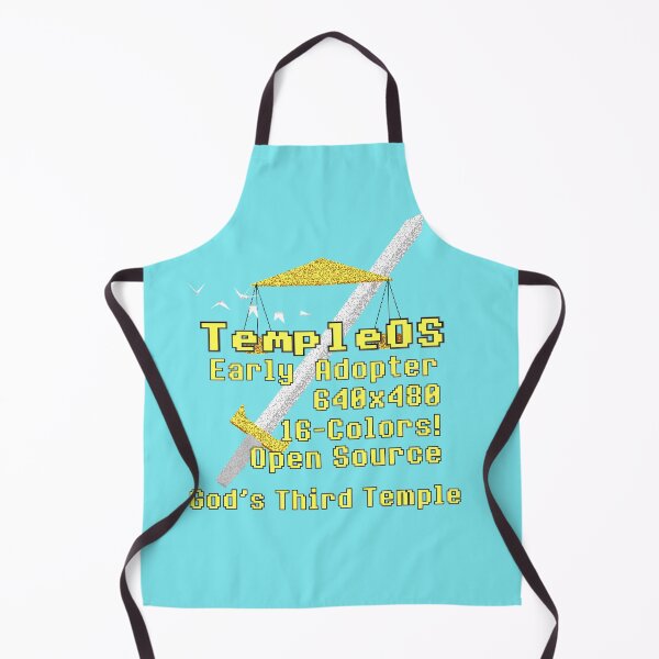 Item preview, TempleOS Early Adopter - Terry A Davis, Programmer, Meme designed and sold by SpaceDogLaika.