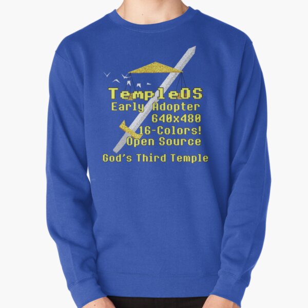 Item preview, TempleOS Early Adopter - Terry A Davis, Programmer, Meme designed and sold by SpaceDogLaika.