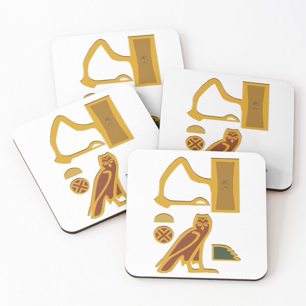 Item preview, Aha' Kamat Hieroglyphs logo designed and sold by Ta'wy Ancient Egyptian Merchandise.