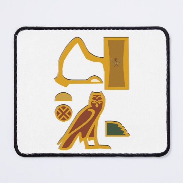 Item preview, Aha' Kamat Hieroglyphs logo designed and sold by Ta'wy Ancient Egyptian Merchandise.
