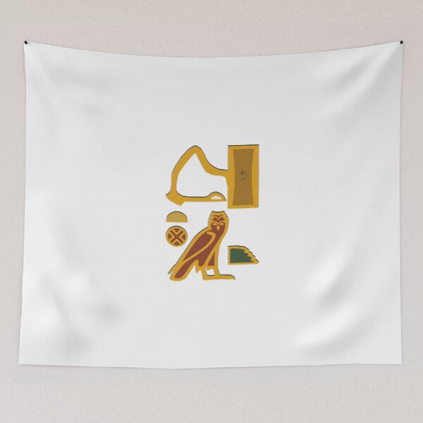 Item preview, Aha' Kamat Hieroglyphs logo designed and sold by Ta'wy Ancient Egyptian Merchandise.