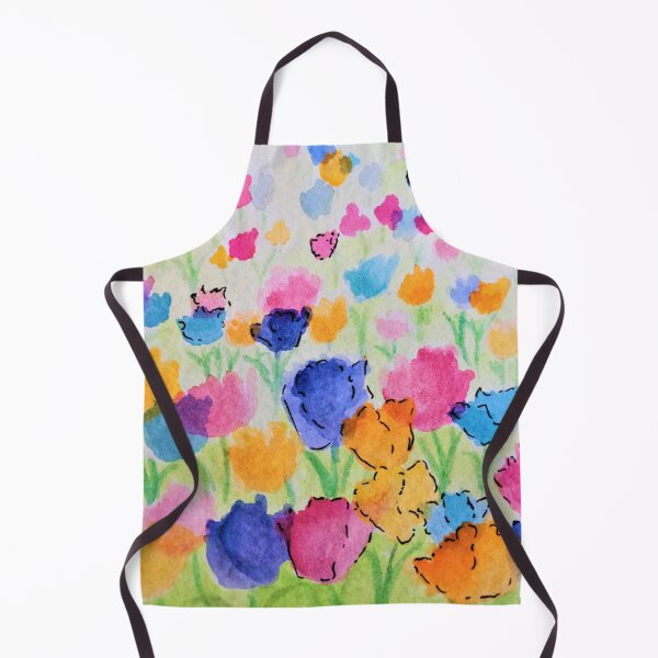 Item preview, Tulip field-soft floral pattern Redbubble clothing, home and living accessories By Winnie Tam designed and sold by Winnie Tam.