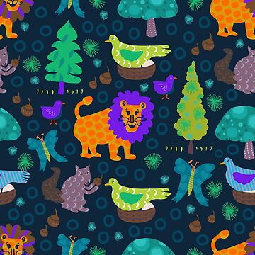 Artwork thumbnail, Magical Forrest Creatures by joanherlinger