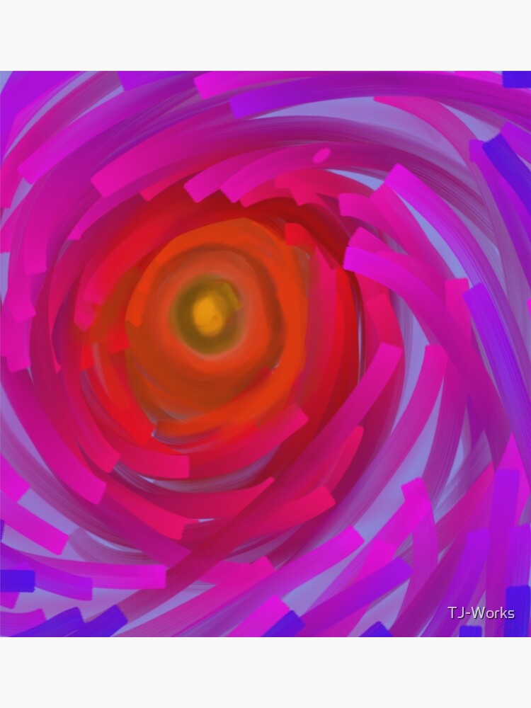 "Rainbow Flower at the eye of the storm" Poster for Sale by TJWorks