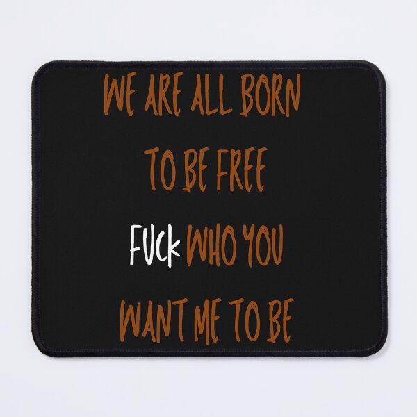 Item preview, We are all Born to be Free ... designed and sold by MetalRockProg.