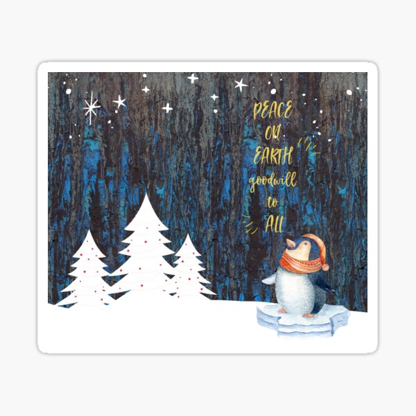 Lost in the Forest Sticker