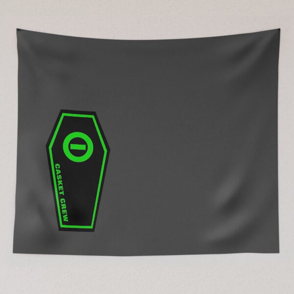 Item preview, CASKET CREW - green designed and sold by TheBandwagen.