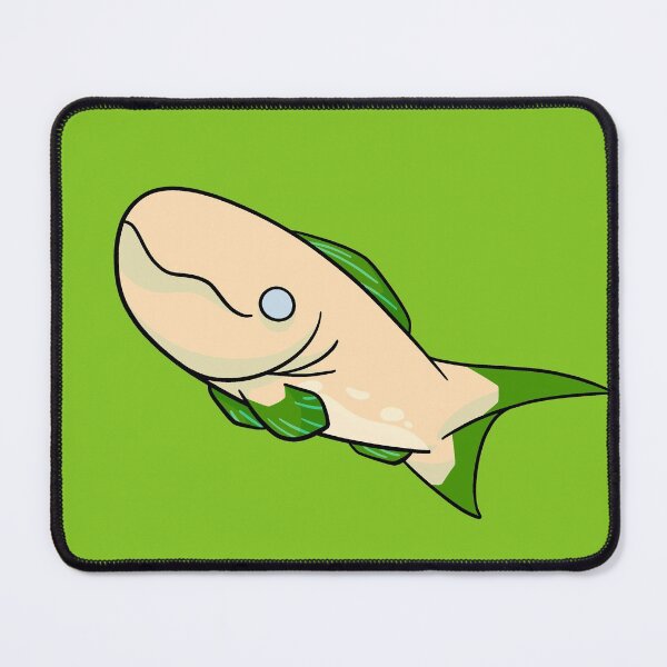 Item preview, Cute happy green fin fish designed and sold by kukulgraphics.