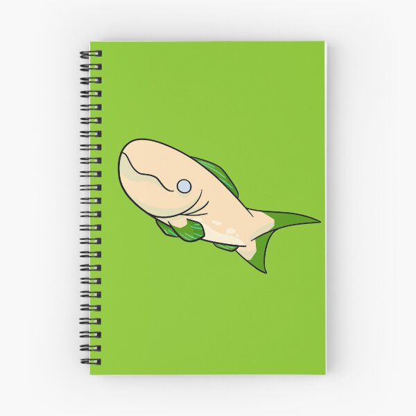 Item preview, Cute happy green fin fish designed and sold by kukulgraphics.