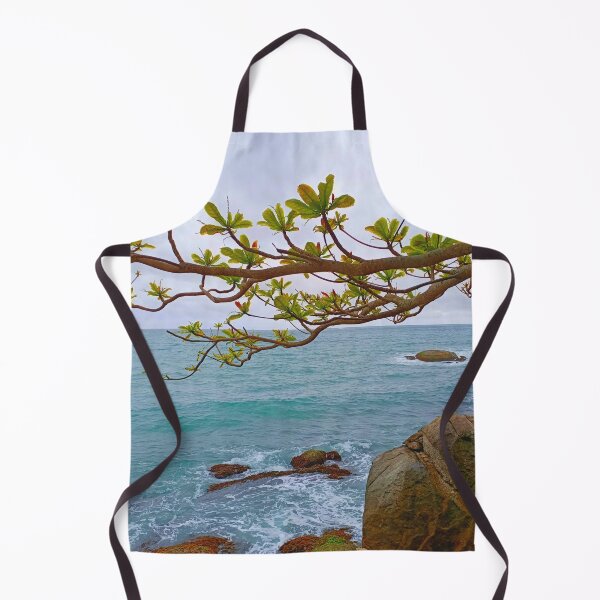 Item preview, Calm Beach | Blue Green Water | Rocks | Waves | Bombinhas Beach | Brazil designed and sold by iwaya-bazaar.