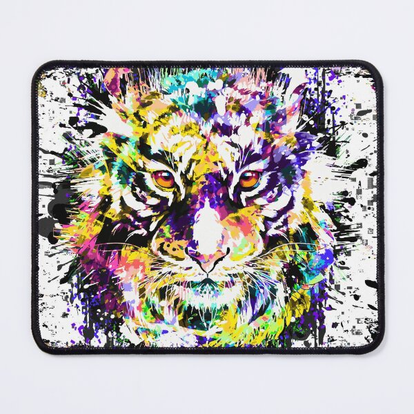 Item preview, Tiger - Tiger Head - Artistic Tiger Portrait designed and sold by BigWildKiwi.