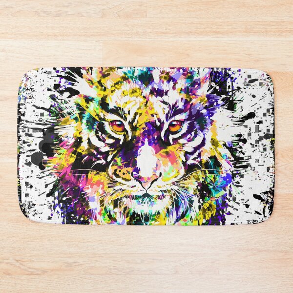 Item preview, Tiger - Tiger Head - Artistic Tiger Portrait designed and sold by BigWildKiwi.