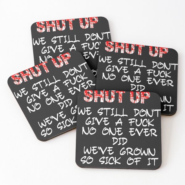 Item preview, Shut Up ... designed and sold by MetalRockProg.