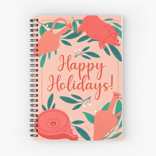Item preview, Terracotta Card - Happy Holidays designed and sold by flaroh.
