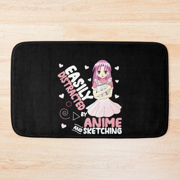 Item preview, Easily Distracted by Anime and Sketching Funny Anime designed and sold by Estrytee.