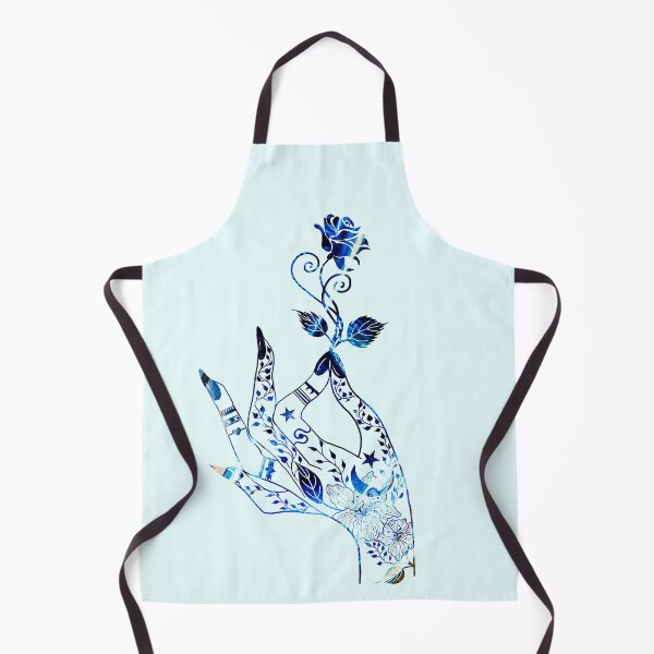 Item preview, Ocean waves abstract mystic witch hand designed and sold by TitaCris.