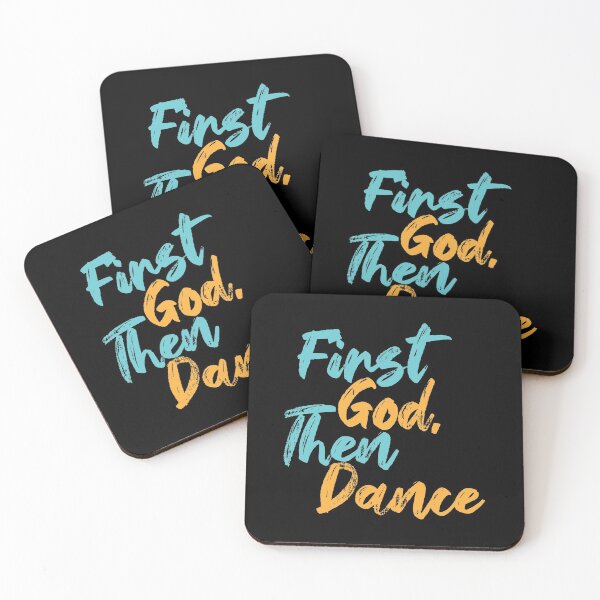 Item preview, First God Then Dance designed and sold by Creatively Torn.