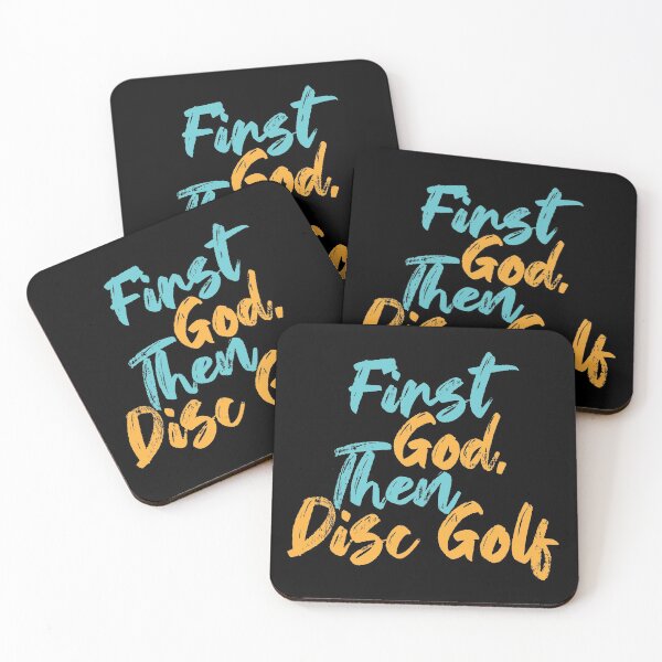 Item preview, First God Then Disc Golf designed and sold by Creatively Torn.