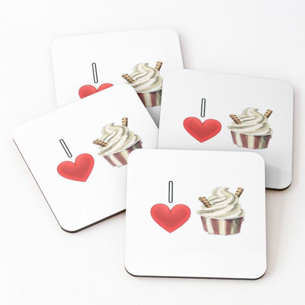 Item preview, I Love Ice Cream Mask designed and sold by WAJIHLZ.