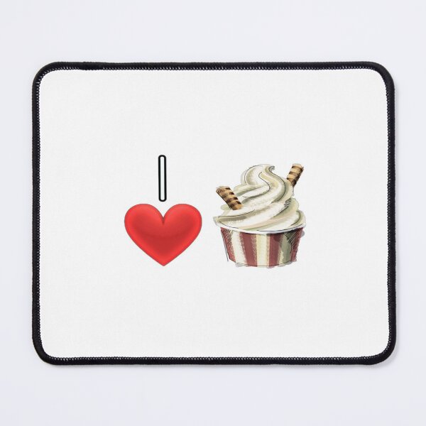 Item preview, I Love Ice Cream Mask designed and sold by WAJIHLZ.