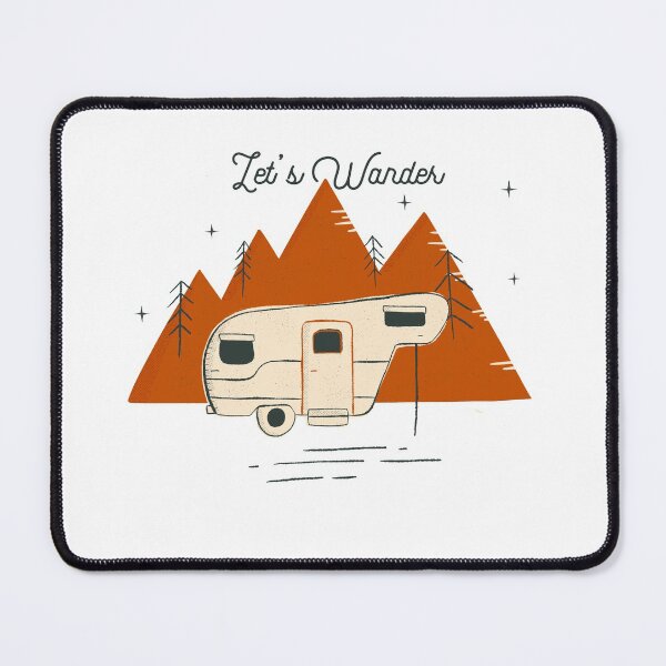 Item preview, Let’s Wander Camping RV witness Mountains designed and sold by Bridgett3602.