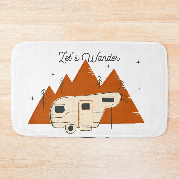 Item preview, Let’s Wander Camping RV witness Mountains  designed and sold by Bridgett3602.