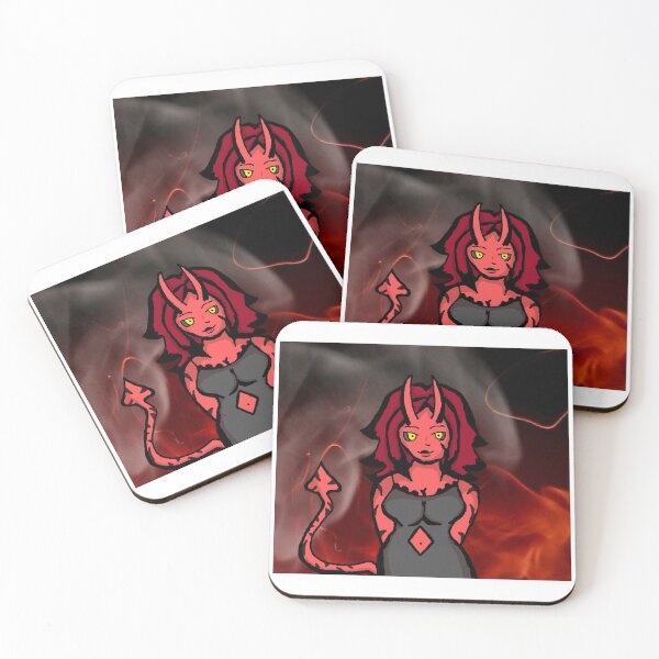 Item preview, demon girl designed and sold by huntresskitty.